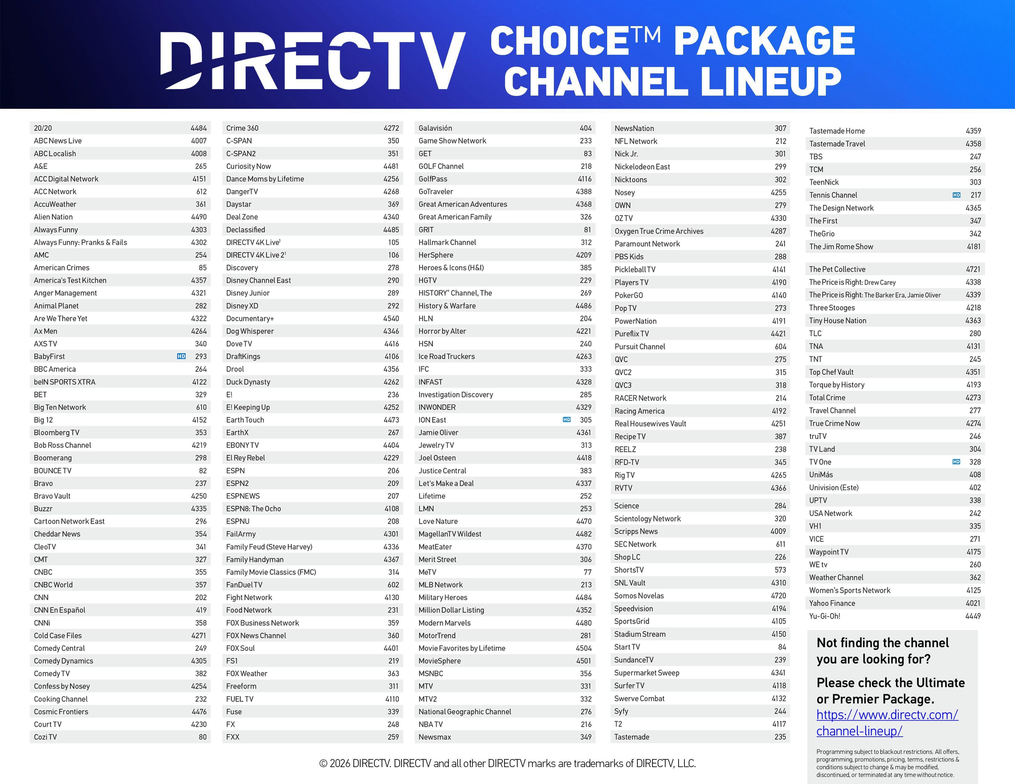 Choice Package Page 2